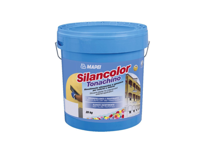 Hungary product data sample: Mapei Silancolor Tonachino Vékonyvakolat Base P 1,5 mm 25 kg
