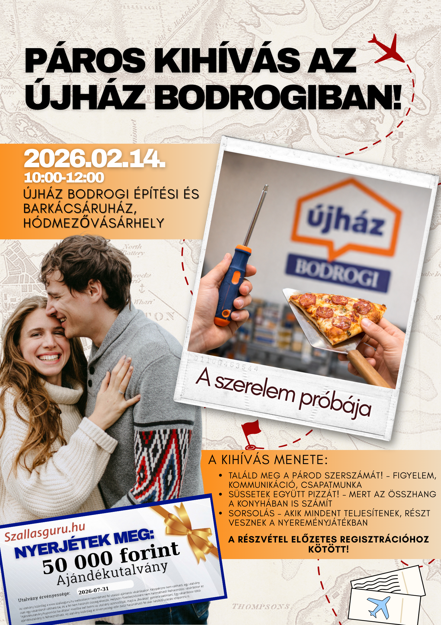 A szerelem próbája – páros kihívás, közös élmény, értékes nyeremény