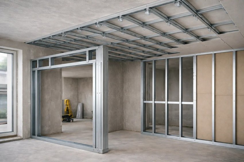 Profilok gipszkartonhoz - alapvető tudnivalók a kivitelezéshez