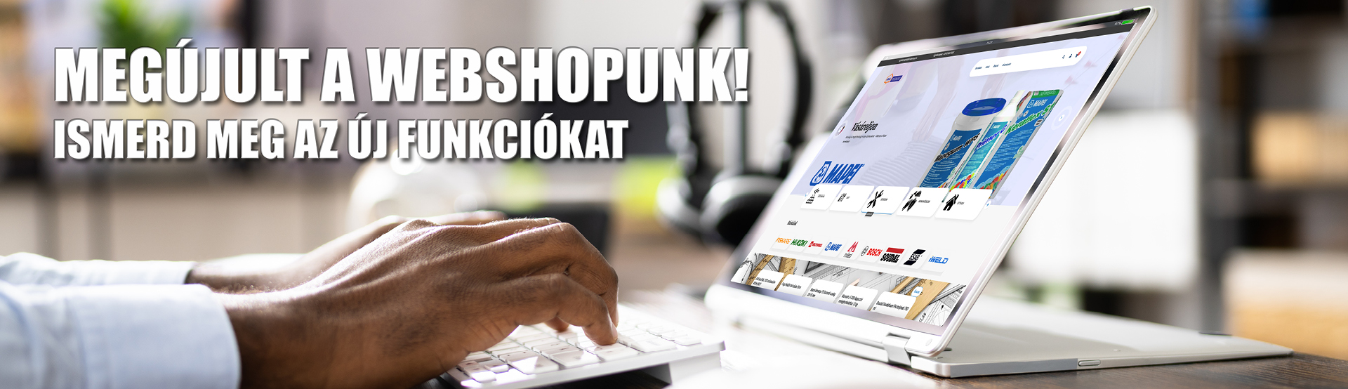 Megújult webshopunk!